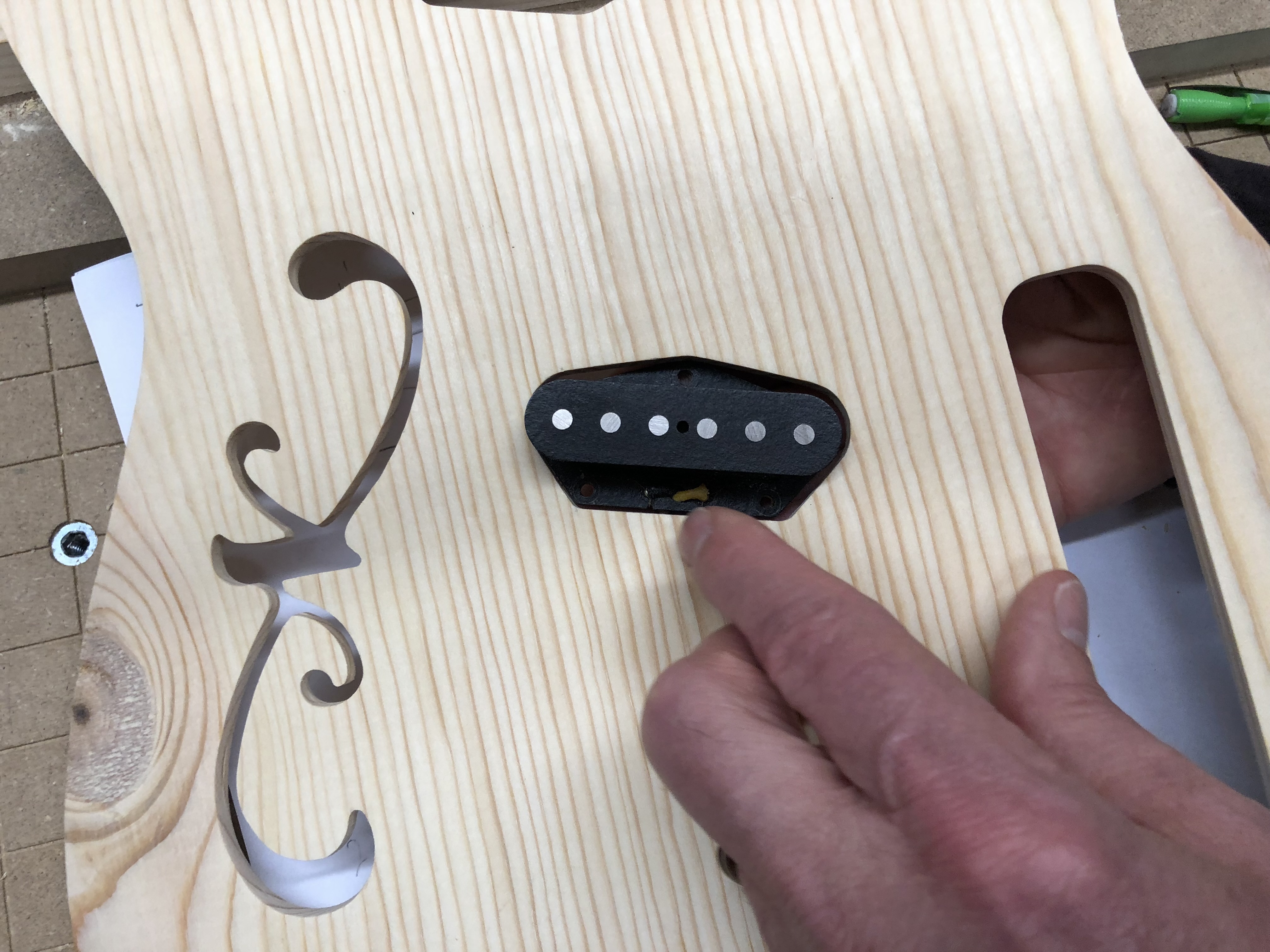 Model N OO — koa back